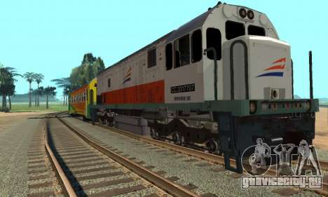 GE U18C CC 201 Indonesian Locomotive для GTA San Andreas