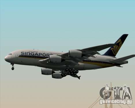 Airbus A380-841 Singapore Airlines для GTA San Andreas