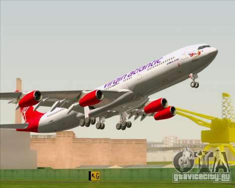 Airbus A340-313 Virgin Atlantic Airways для GTA San Andreas