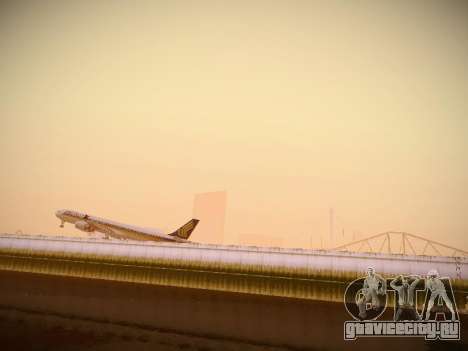 Airbus A340-600 Singapore Airlines для GTA San Andreas