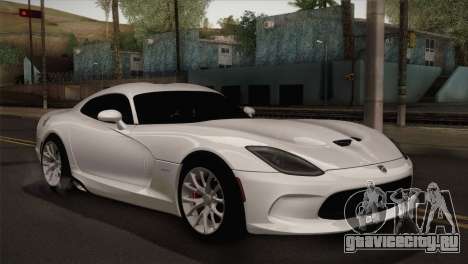 Dodge SRT Viper GTS 2012 для GTA San Andreas