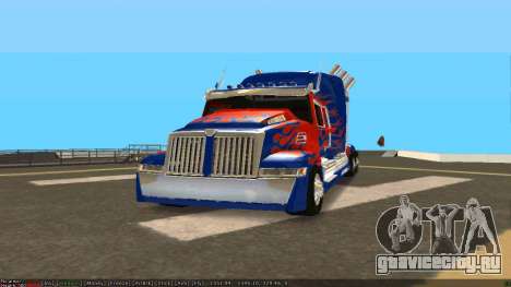 Peterbilt 379 Optimus Prime для GTA San Andreas