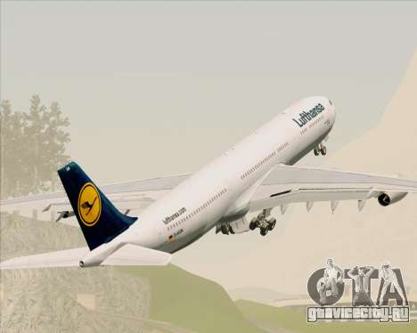 Airbus A340-313 Lufthansa для GTA San Andreas
