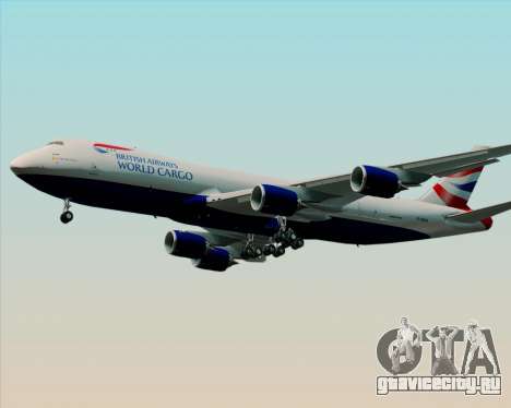 Boeing 747-8 Cargo British Airways World Cargo для GTA San Andreas