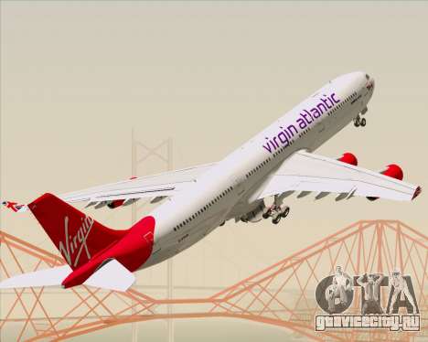 Airbus A340-313 Virgin Atlantic Airways для GTA San Andreas