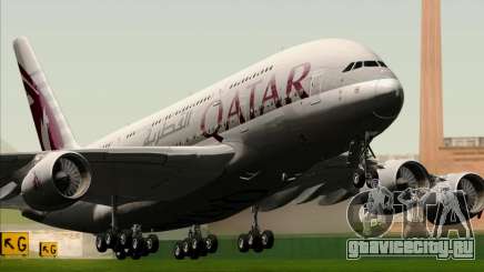 Airbus A380-861 Qatar Airways для GTA San Andreas