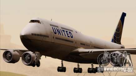 Boeing 747-8 Intercontinental United Airlines для GTA San Andreas