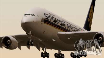 Airbus A380-841 Singapore Airlines для GTA San Andreas