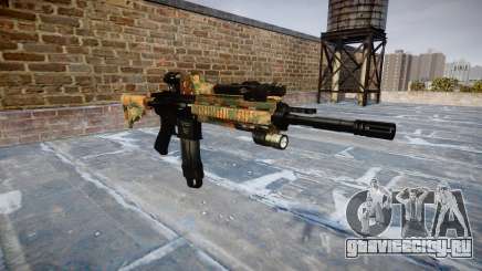 Автоматический карабин Colt M4A1 jungle для GTA 4