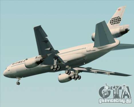 McDonnell Douglas DC-10-30 World Airways для GTA San Andreas