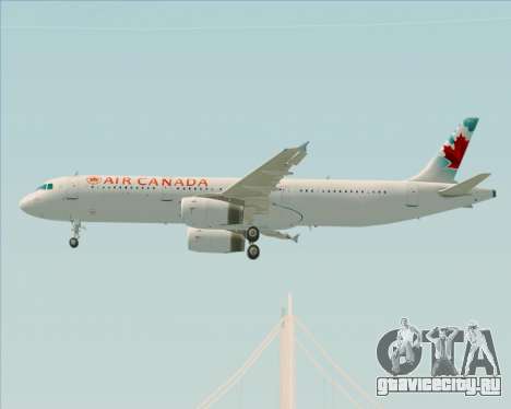Airbus A321-200 Air Canada для GTA San Andreas