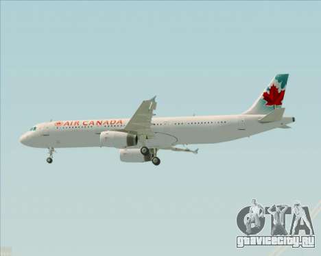 Airbus A321-200 Air Canada для GTA San Andreas