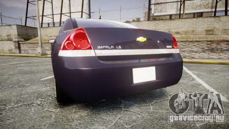 Chevrolet Impala 2010 Undercover [ELS] для GTA 4