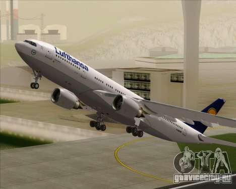 Airbus A330-200 Lufthansa для GTA San Andreas