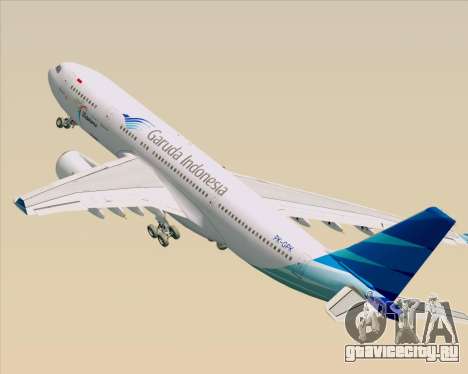 Airbus A330-243 Garuda Indonesia для GTA San Andreas