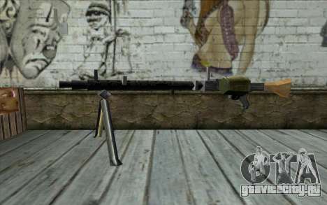 MG-34 from Day of Defeat для GTA San Andreas