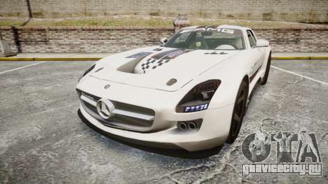 Mercedes-Benz SLS AMG GT-3 low для GTA 4