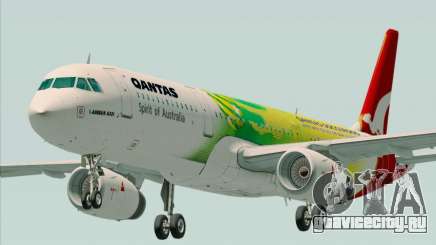 Airbus A321-200 Qantas (Socceroos Livery) для GTA San Andreas