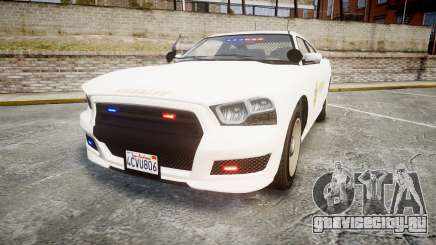 GTA V Bravado Buffalo LS Sheriff White [ELS] Sli для GTA 4