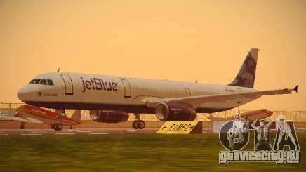 Airbus A321-232 jetBlue La vie en Blue для GTA San Andreas