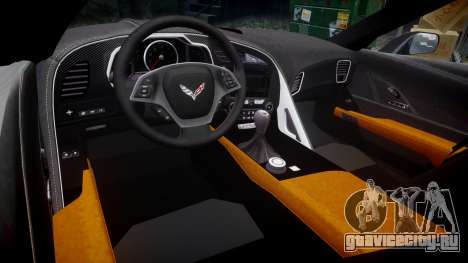 Chevrolet Corvette C7 Stingray 2014 v2.0 TireBr3 для GTA 4