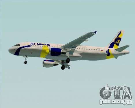 Airbus A320-200 Jet Airways для GTA San Andreas