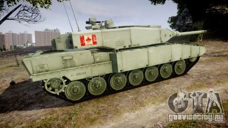 Leopard 2A7 CA Green для GTA 4