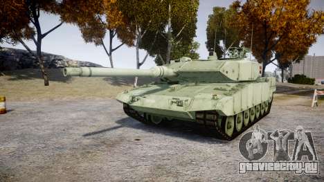 Leopard 2A7 DK Green для GTA 4