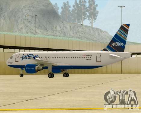 Airbus A320-200 JetBlue Airways для GTA San Andreas