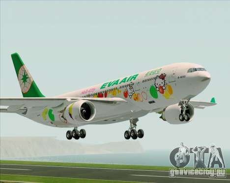 Airbus A330-200 EVA Air (Hello Kitty) для GTA San Andreas