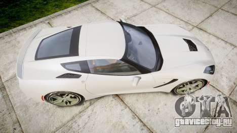 Chevrolet Corvette C7 Stingray 2014 v2.0 TireYA1 для GTA 4