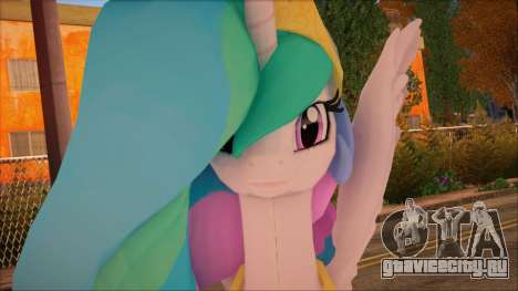 Celestia from My Little Pony для GTA San Andreas