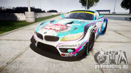 BMW Z4 GT3 2014 Goodsmile Racing для GTA 4