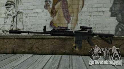 M4A1 from COD Modern Warfare 3 v2 для GTA San Andreas