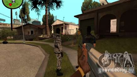 Counter-Strike HUD для GTA San Andreas