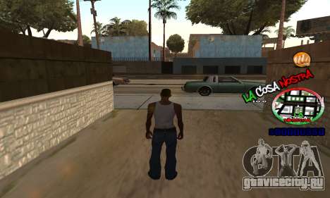 C-HUD La Cosa Nostra для GTA San Andreas