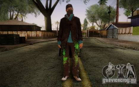 Aiden Pearce from Watch Dogs v3 для GTA San Andreas