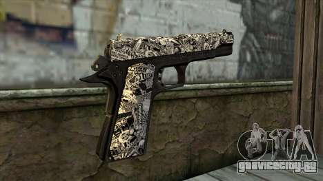 Новый Пистолет v1 для GTA San Andreas