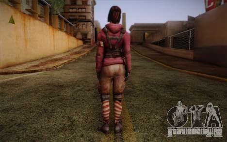 Zoey from Left 4 Dead Beta для GTA San Andreas