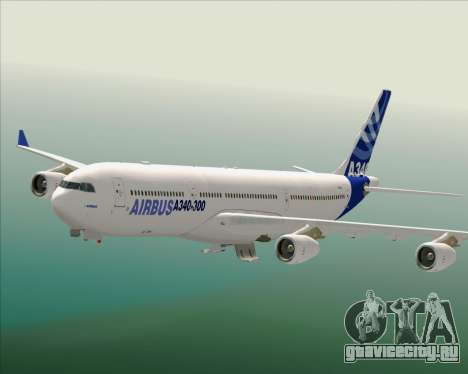Airbus A340-300 Airbus S A S House Livery для GTA San Andreas