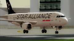 Airbus A320-200 Air India (Star Alliance Livery) для GTA San Andreas