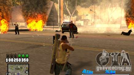 C-HUD Big Cull для GTA San Andreas