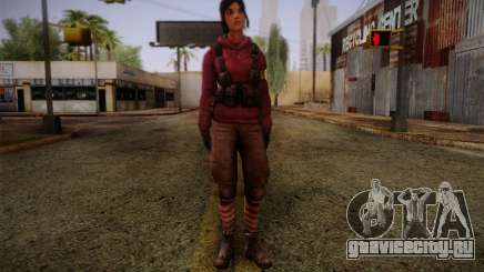 Zoey from Left 4 Dead Beta для GTA San Andreas