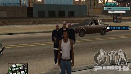 C-HUD Человек в Кепке для GTA San Andreas