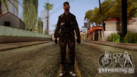 Soldier Skin 3 для GTA San Andreas