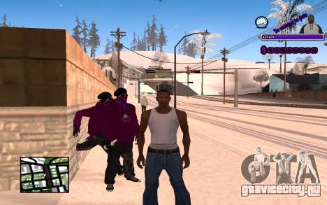 С-HUD Ghetto для GTA San Andreas