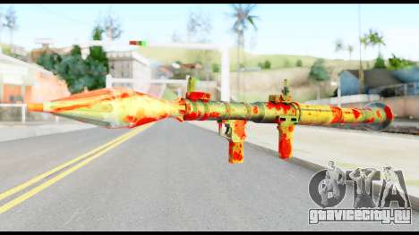 Rocket Launcher with Blood для GTA San Andreas