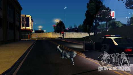 Возможность из GTA V играть за животных для GTA San Andreas