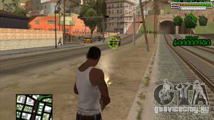 C-HUD for Groove для GTA San Andreas