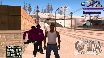 С-HUD Ghetto для GTA San Andreas